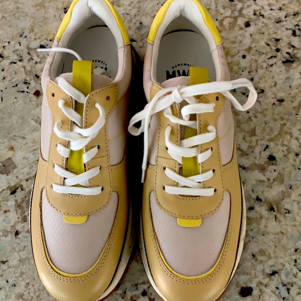 Madewell sneakers never worn outside.